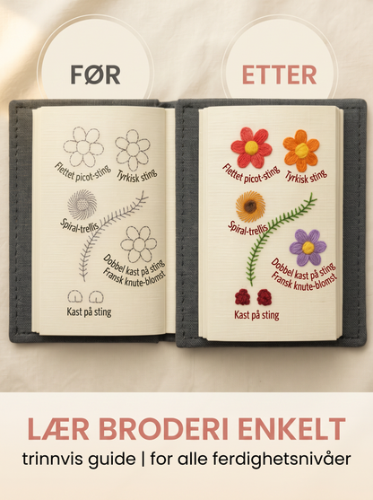 Stygna Broderisett for nybegynnere