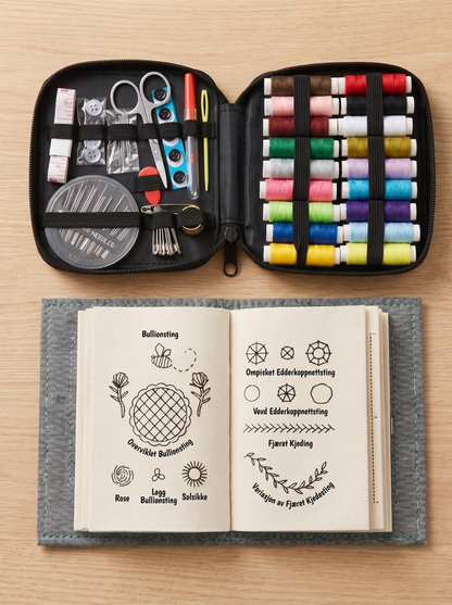 Stygna Broderisett for nybegynnere