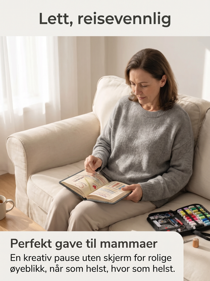 Stygna Broderisett for nybegynnere